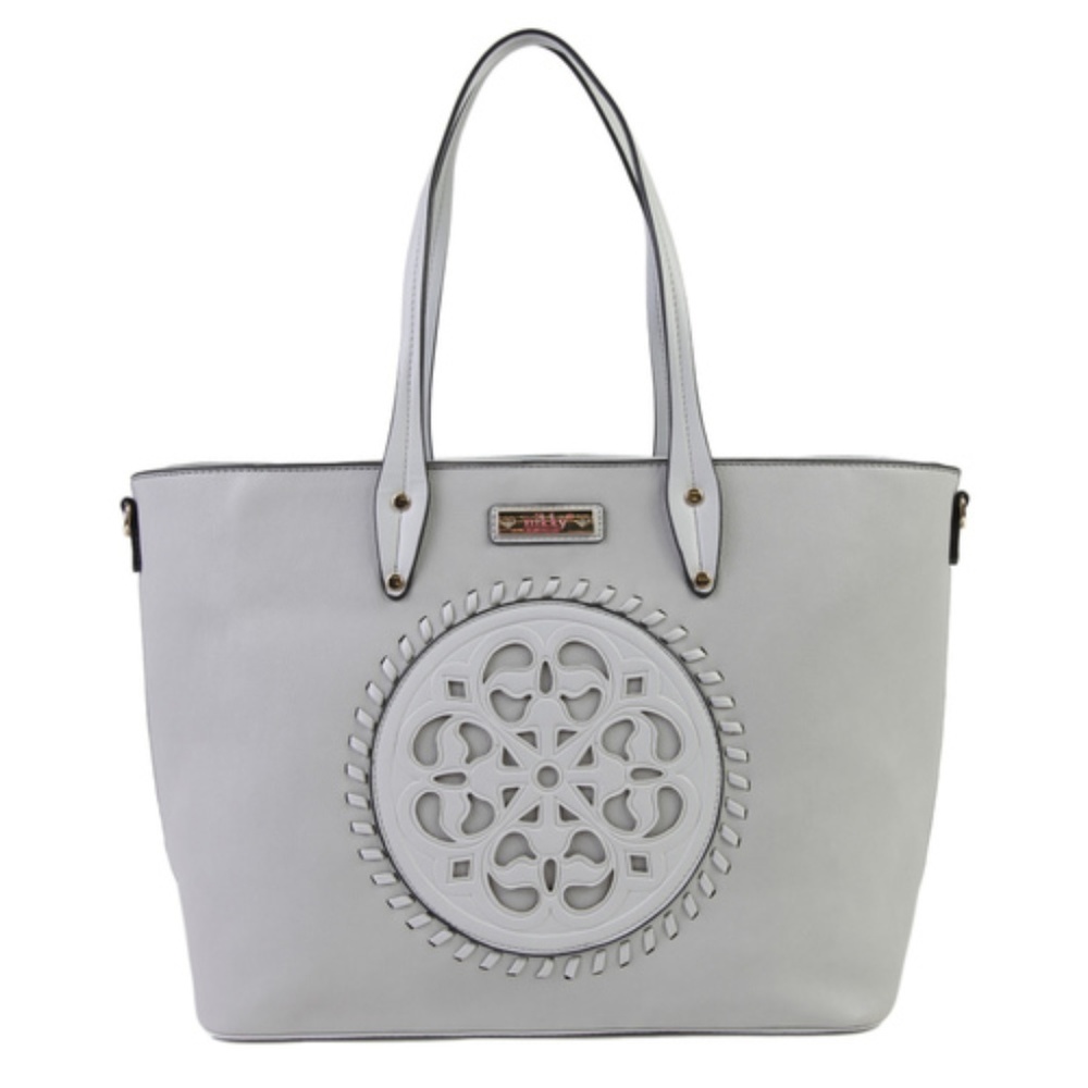 Nikky Ximena Grey Shoulder Bag